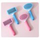 thumbnail image 4 of Cepillo rosa de 2 piezas para perros y gatos, autolimpiante para eliminar el pelo suelto de gatos y perros, elimina eficazmente incluso el pelo suelto y la caspa, adecuado para perros y gatos de pelo, 4 of 5
