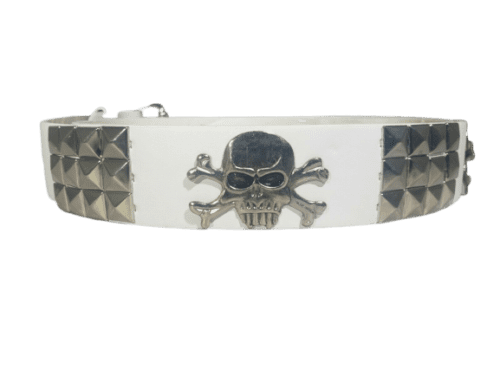 skull studded belt