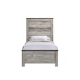 thumbnail image 3 of Picket House Furnishings Adam Twin Panel Bed in Gray, 3 of 9