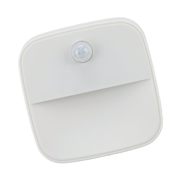 Luz Nocturna Con Sensor De Movimiento, Enchufe De Lámpara Con Sensor Corporal, Fuente De Alimentación, Material ABS Para Sala De Estar Y Pasillo
