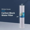 thumbnail image 2 of – 1 Pack Carbon Water Filter Cartridge Compatible with RFC20-BB Models – Remove Bad Taste and Odor – Whole House Replacement Filter Cartridge – 20" x 4-1/2", 2 of 5