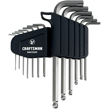 UPC: 0885911738408 | CRAFTSMAN V-SERIES Hex Key Allen Set MM 9 Piece (CMHT26139V)