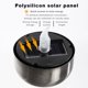 thumbnail image 5 of Vela solar sin llama para exteriores con luz cálida LED parpadeante | Decoración impermeable recargable con energía solar | 1 pieza | 3.54x2.36 pulgadas | Jardín, patio, fiesta, boda, camping, 5 of 9