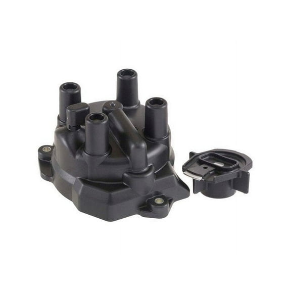 Distributor Cap and Rotor Kit - Compatible with 1996 - 1997 Nissan Pickup 2.4L 4-Cylinder