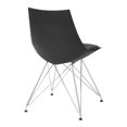 thumbnail image 2 of Ave Six Eiffel Chaise Bistro, Noir, 2 of 4