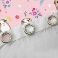 thumbnail image 4 of Manfei Kawaii Guinea Pig Blackout Curtains Set of 2 (52x84 Each),Colorful Country Flower Window Curtains,Cartoon Rainbow Curtains and Drapes For Girls,Luxury Bedroom Decor, 4 of 6