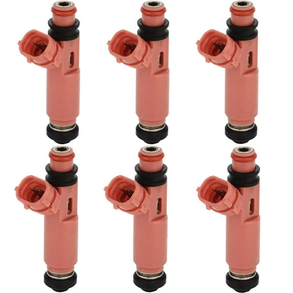 Pack of 6PCS Fuel Injectors 23250-20030 23250-0A020 842-12243 Compatible with Lexus Toyota 3.0L 3.3L V6 2002-2008