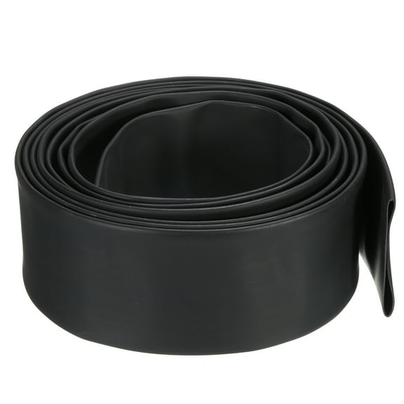 40mm Dia 10ft Heat Shrink Tubing 4:1 Dual Wall Adhesive Lined Marine Waterproof Shrink Tube Black