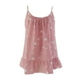 thumbnail image 3 of Babysbule Liquidation Hauts pour Femmes, Chemisier Sans Manches pour Femmes Col Rond Camisole à Bretelles Spaghetti, 3 of 6