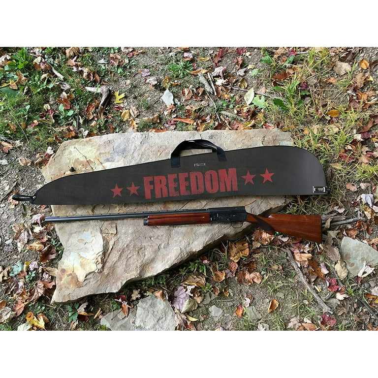 Locking Long Gun Case with Security Tether in Freedom Locking Long Gun Case with Security Tether in Freedom