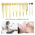 thumbnail image 3 of Chakra Tuning Fork Set 8 Color Counterweight Tuning Fork Set Aluminum Tuning Forks 126.22 Hz Sound Healing Tool, 3 of 6