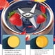 thumbnail image 3 of Licuadora eléctrica de 6 cuchillas, mini batidora de frutas, extractor de jugos, exprimidor de frutas con carga USB, 3 of 7