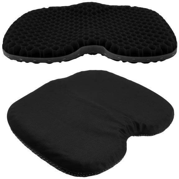 Kayak Gel Seat Cushion Nonslip Inflatable Boat Seat Pad Waterproof Breathable Canoe Cushion for Home Office Travel