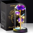 thumbnail image 1 of Luz LED artificial Otlonpe con forma de cúpula de cristal de 18 cm, 1 of 9