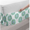 thumbnail image 2 of Ambesonne Multi-color Wrap Around Microfiber Bed Skirt, King, 2 of 2