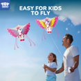 thumbnail image 3 of Unicornio Kite TOY Life de 123 cm con cuerda de 100 m para niños y adultos, 3 of 8