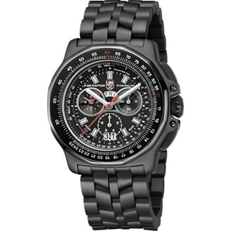 Luminox Men's F-22 Raptor 9270 Series, Blue Strap, Silver Tone