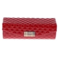 thumbnail image 3 of Premium Leather Lipstick Case Holder with Mirror, Comfortably Fits in a Purse or Red, 3 of 8
