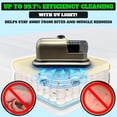 thumbnail image 5 of Aspiradora inalámbrica para colchones MHM: aspiradora de cama con desinfección UV para limpieza profunda, filtro HEPA, aspiradora de mano para dormir, para cama y colchones (dorada), 5 of 5
