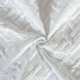 thumbnail image 2 of NT Bay Twin Quilt Set White Bedspread, 2 Piece Microfiber Lightweight Bed Quilted Coverlet- Basket Weave Pattern, 2 of 5
