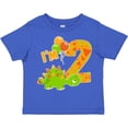 thumbnail image 3 of Inktastic Happy Dinosaur Second Birthday-green Boys or Girls Toddler T-Shirt, 3 of 5