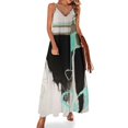 thumbnail image 1 of Vestido sin mangas de incubación Vestido para mujeres embarazadas Vestido de noche Vestidos de lujo para damas, 1 of 7
