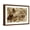 Brown Frame, variant on Art.com H.G.Wells Playing Little Wars Art Print, White Frame Wall Art, 44" x 32"