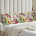 thumbnail image 5 of Flower Body Pillow Cover 20"x54" Pillow Case Wildflowers Flowers Spring Floral Long Pillow Cases Protector with Zipper Decorative Blossom Bedding Pillowcase Rectangle Soft Cushion Covers for Bed, 5 of 5