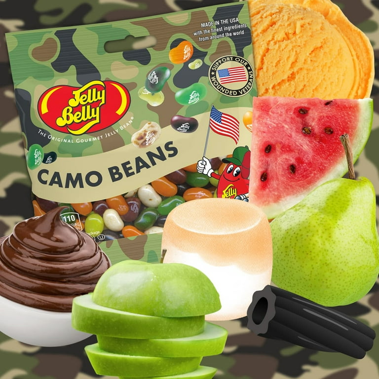 Camo jelly beans shop