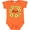 Orange, variant on Inktastic Blessed Sunflower Wreath Girls Baby Bodysuit