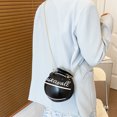 thumbnail image 4 of Sywqhk Bolsos De Hombro Para Mujer, Cadena De Baloncesto, Monedero De Bola, Bolso Cruzado (Negro) Sywqhk Para estrenar, 4 of 9