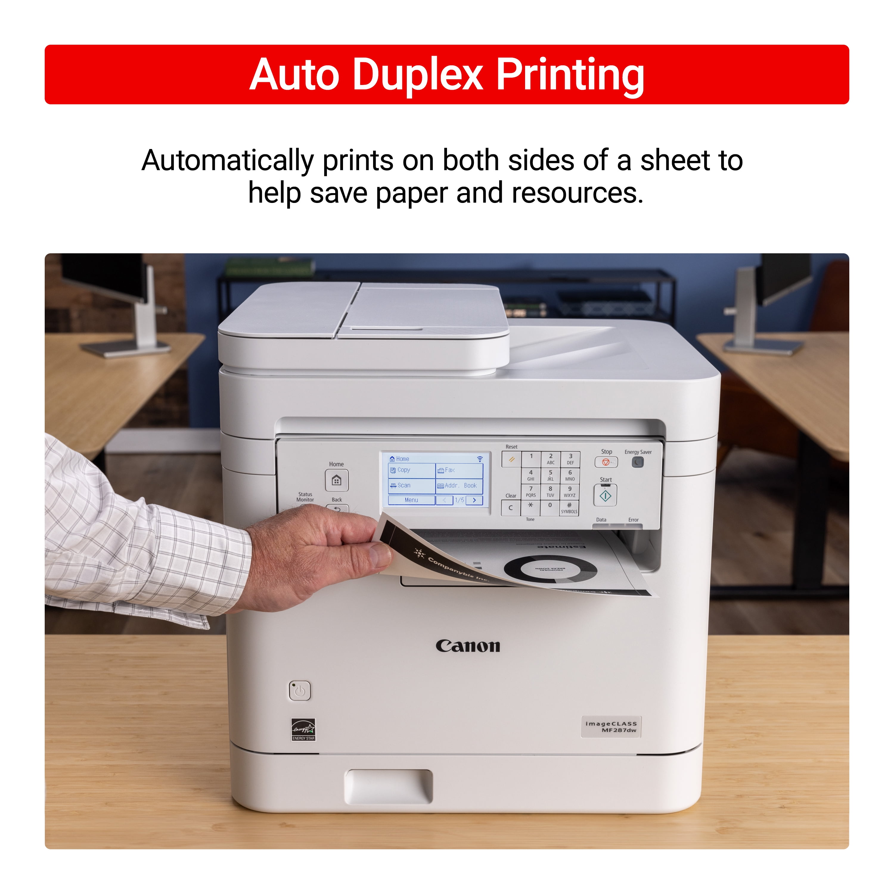 Canon imageCLASS MF287dw - All in One, Wireless, Duplex Laser Printer