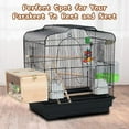 thumbnail image 4 of Primegos 1 Set Bird Breeding Box Transparent Smooth Edges Outdoor Bird Parrot Parakeet Cockatiel House Garden Supply, 4 of 8
