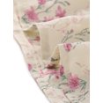 thumbnail image 5 of Allegra K Women's Chiffon Ruffled V Neck Vintage Floral Midi Dress, 5 of 5