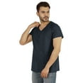 thumbnail image 2 of Inkmeso T-Shirt de Base à Col en V pour Homme, Manches Courtes, Uni, Coupe Régulière, en Coton, 2 of 7