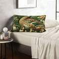 thumbnail image 6 of Naloa Mallard Duck And Flowers Pillowcase, Throw Pillowcase, Wrinkle-Free, Stain-Resistant with Hidden Zipper for Bedroom Sofa-20"x30", 6 of 6