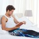 thumbnail image 5 of Fotbe Futuristic Blue Light White Tiger Pantalones de Pijama para Hombre, Pantalones de Dormir, Pantalones de Casa con Cintura Ajustable y Bolsillos-3X-Large, 5 of 6