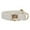 White, variant on Velvet Pet Collar with Name and Phone Number for Dogs in Multiple Colors—Metal Quick Release Buckle Soft Fashionable Comfort Durability and Safe Identification