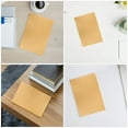 thumbnail image 3 of Phenofice 50 Pcs Papier à Lettres Kraft Vintage Design Rétro Kaki pour Bureau, 3 of 8