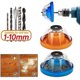 thumbnail image 4 of 3 Pcs Electric Drill Dust Cover Ash Catcher Impact Hammer Drill Dust Collector Home Essential Accessory Reusable Drilling Accessory (Orange), 4 of 5