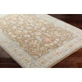 thumbnail image 3 of Hauteloom Floravine Living Room, Bedroom Area Rug - Brown, Gray, Yellow - 7'10"-Round, 3 of 8