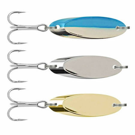 South Bend Kastaway 1/4-Ounce Trophy Spoons, (Best Saltwater Fishing Spoons)