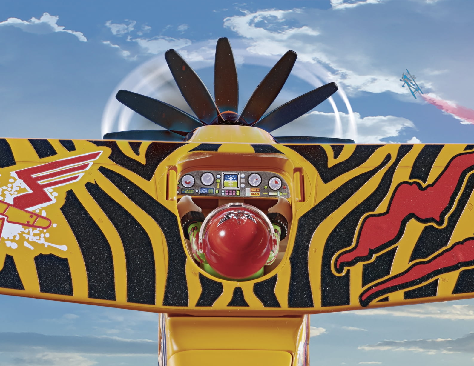 PLAYMOBIL Air Stunt Show Tiger Propeller Plane