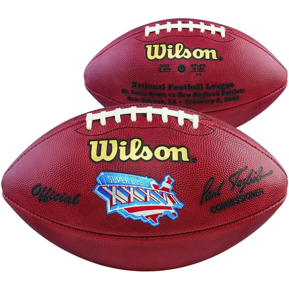 Super Bowl XXXVI Wilson Official Game Football