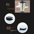 thumbnail image 5 of Yibooy 1200 ML Car Hot Kettle Large Capacity Leak-Proof Design Auto Shut Off (12 v), 5 of 10