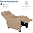 thumbnail image 2 of Sillón De Masaje Reclinable Eléctrico Bluelander, Soporte Lumbar, Ajustable y Acolchonado con Control Remoto, Beige, 2 of 8