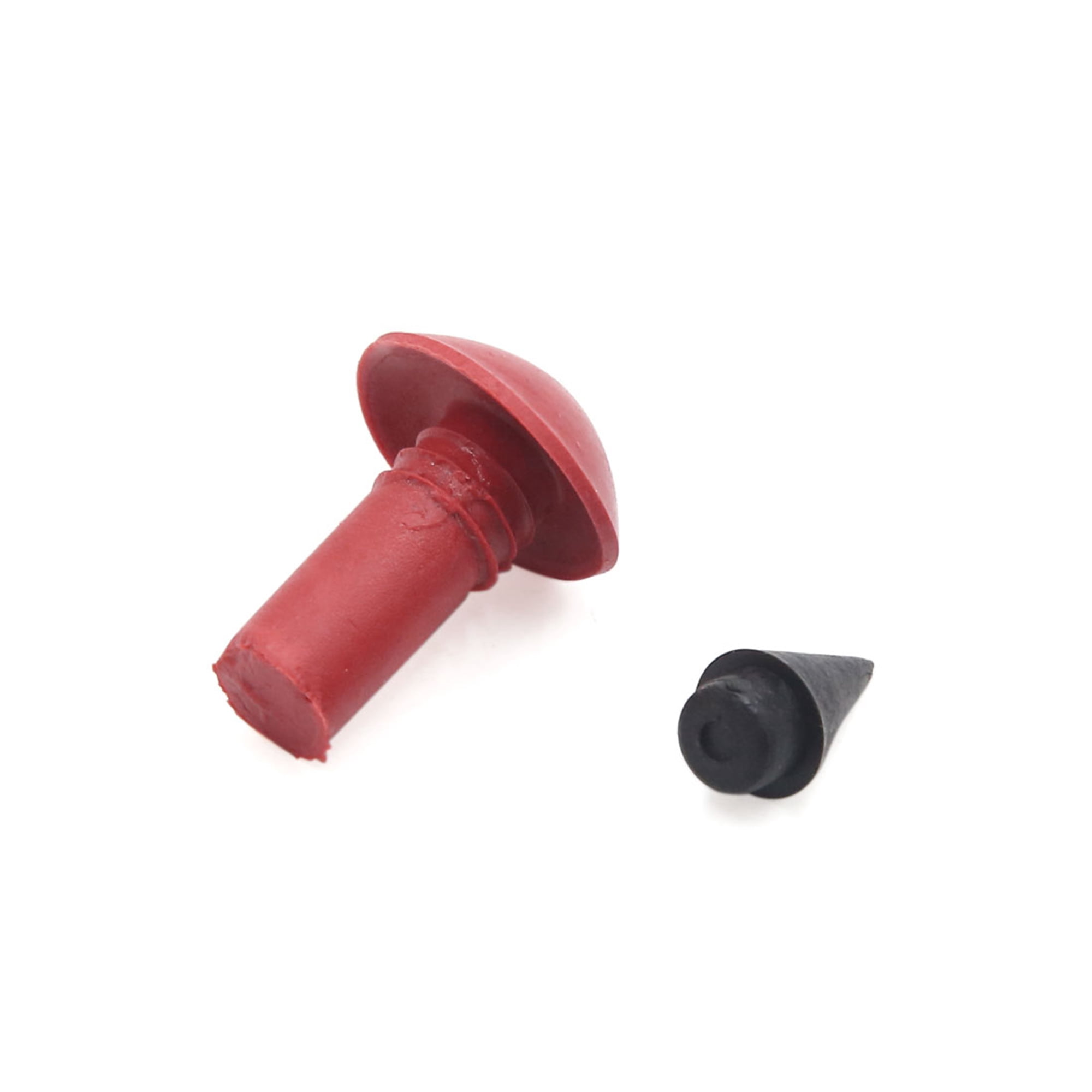 Unique Bargains 90pcs 8mm Dia Mushroom Tire Repair Insert Red Black for Car Vehicle