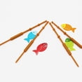 thumbnail image 3 of 8pcs de caña de pesca en forma de cupcake decoraciones de mesa decoraciones de mesa (color mixto), 3 of 6