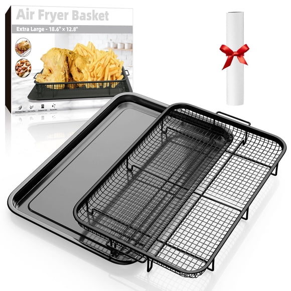 Cesta para horno Degovin de acero inoxidable con bandeja