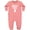 Mauve, variant on Future Skier Childs Skiing Baby Fleece Romper